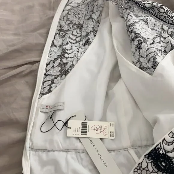 NWT Anthropologie Monique Lhuillier Lace Dress 6P - Picture 15 of 16